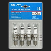 Свечи зажигания АВТОВАЗ /карбюратор/ ВАЗ 2101-2107, Нива (4 штуки)