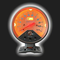 Прибор AUTO GAUGE тахометр /95 мм/ c дополнительной внешней вспышкой, на подставке, 0-11000 RPM