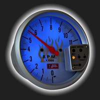 Прибор AUTO GAUGE тахометр /125 мм/ c внешней вспышкой, с 7-цветной подсветкой, на подставке, 0-1100