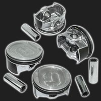 Поршни в сборе с кольцами и пальцами Federal Mogul ВАЗ 21128 1.8L (`2014-) 16V d82,0 мм (комплект) 64108