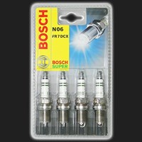 Свечи зажигания BOSCH /инжектор 16V/ ВАЗ 2108-21099, 2110-2112, 2113-2115, Калина, Приора, Гранта, В