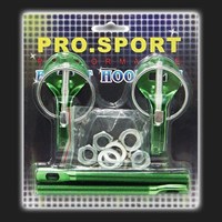 Замки капота универсальные PROSPORT зелёные (комплект)