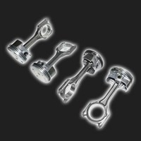 Поршни в сборе с шатунами Federal Mogul ВАЗ 21126 16V /Лада-Приора/ d82,0 мм (комплект) 68887